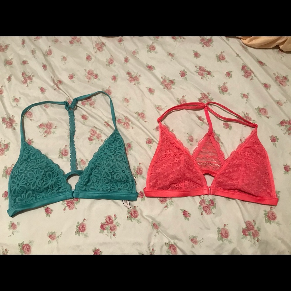 Two Victoria’s Secret brassieres